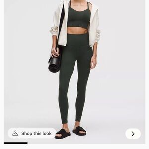 Lululemon Athletica Forest Green Leggings